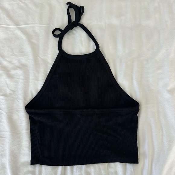 Forever 21 Black Halter Tank Top Size XS - Picture 3 of 4